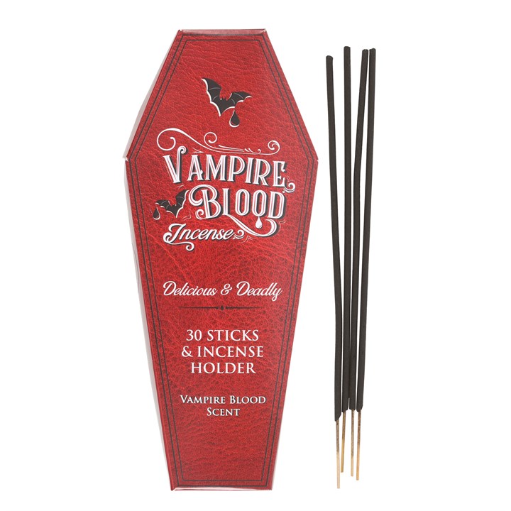 Vampire Blood Incense Sticks and Holder