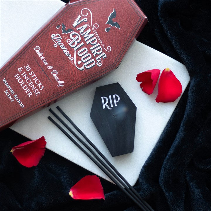 Vampire Blood Incense Sticks and Holder