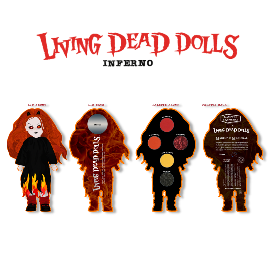 LIVING DEAD DOLLS: INFERNO Palette