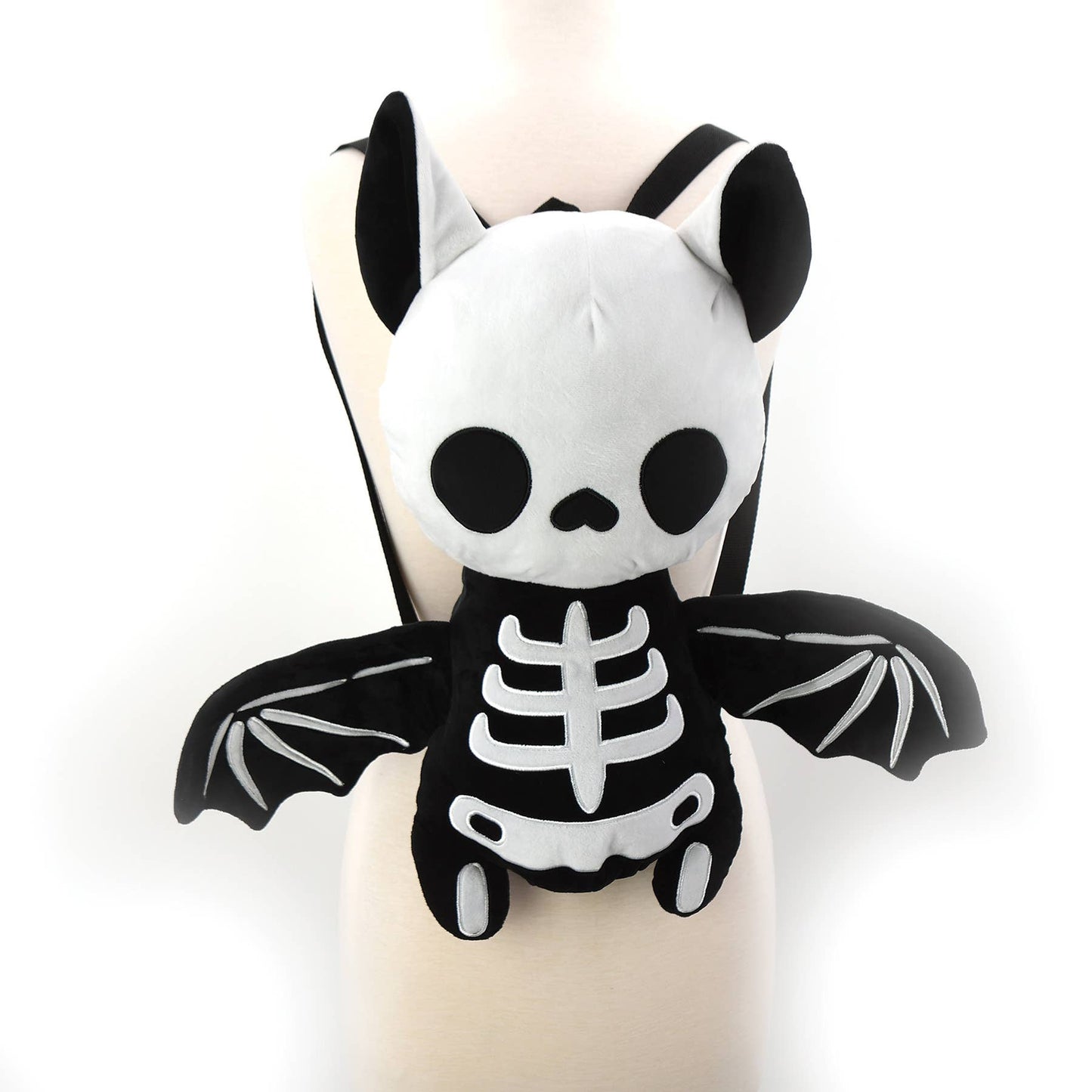 Skeleton Bat Stuffed Backpack