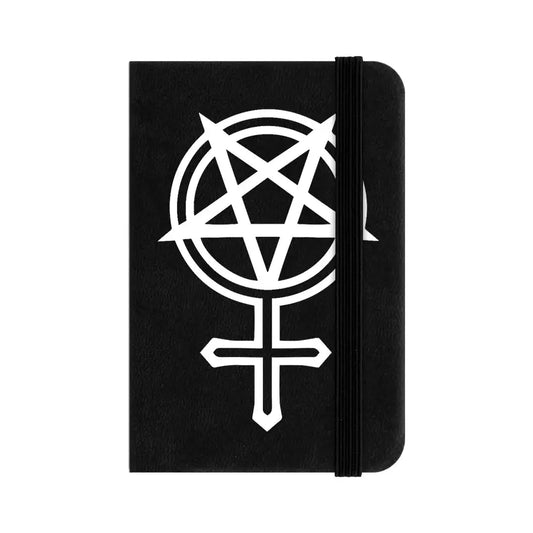 Feminist Goth Mini Black Notebook