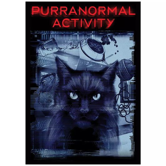 Horror Cats - Purranormal Activity Mini Poster