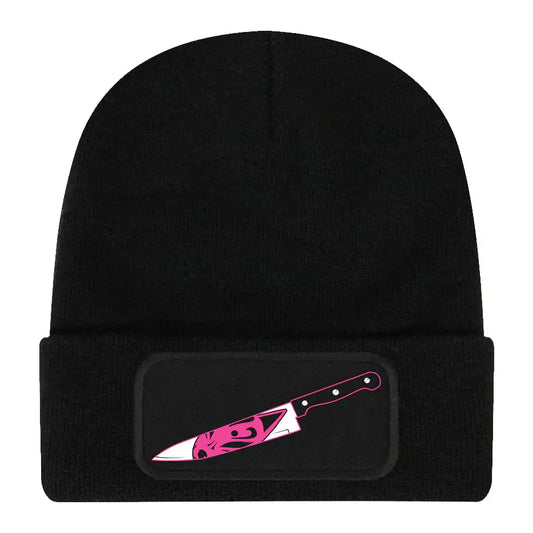 Pinku Kult Slasher Black Beanie