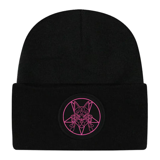 Pinku Kult Pinkugram Black Beanie