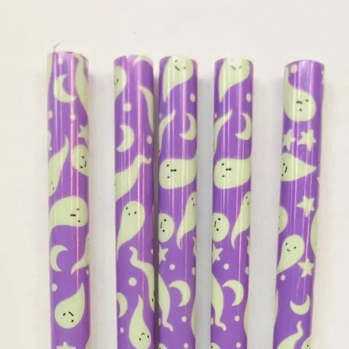 Halloween Themed Re-suable Straws