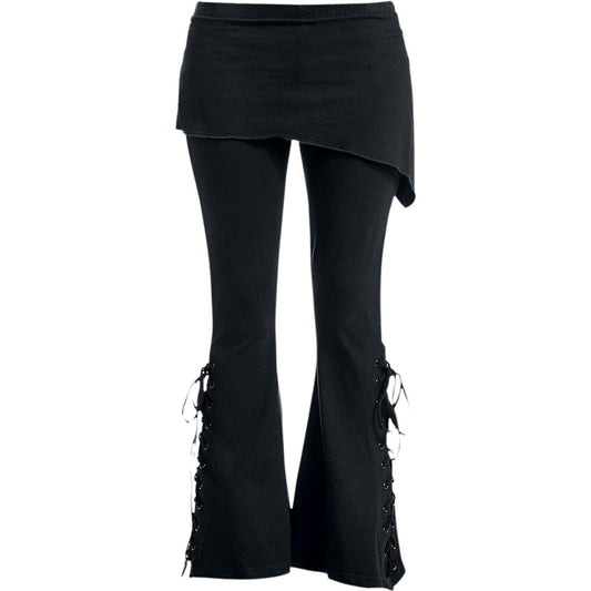 URBAN FASHION - 2in1 Boot-Cut Leggings with Micro Slant