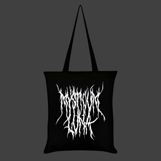 Black Metal Mysticum Luna Tote Bag