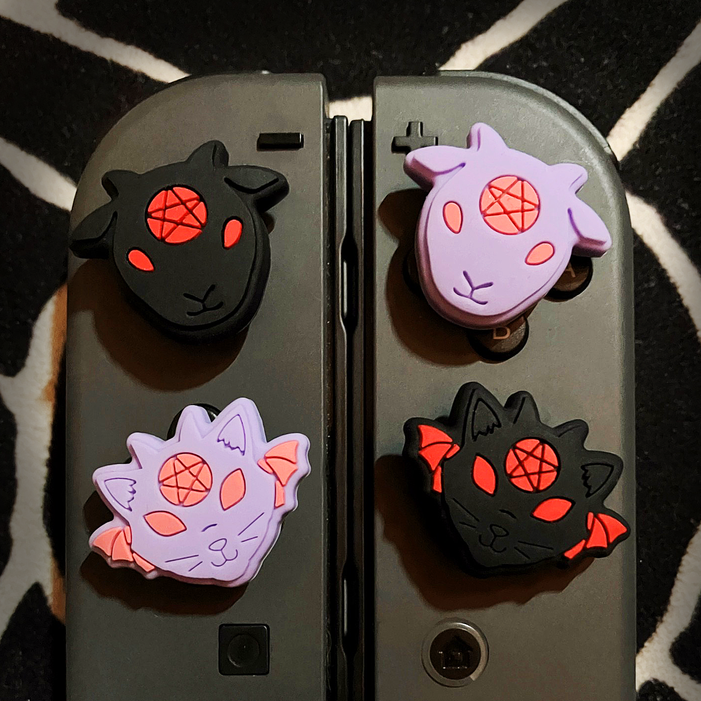 Spooky Thumb Grips for Switch & Switch Lite