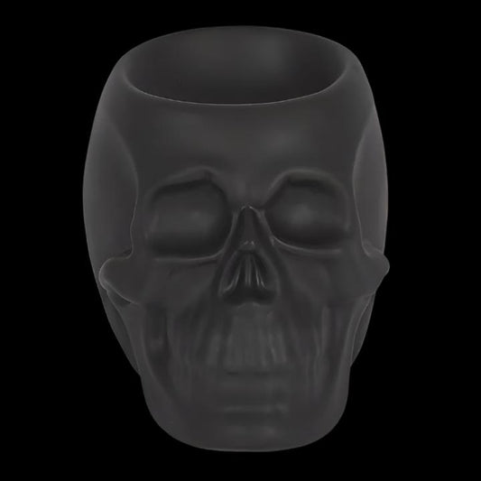 Black Skull Oil Burner