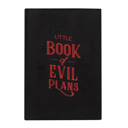 Little Book Of Evil Plans A5 Notebook