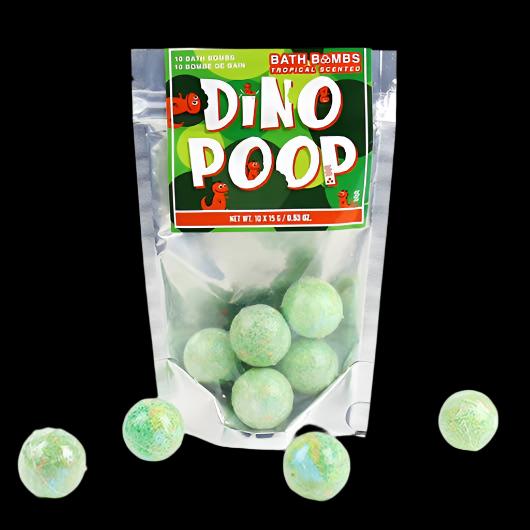 Dino Poop Bath Bombs