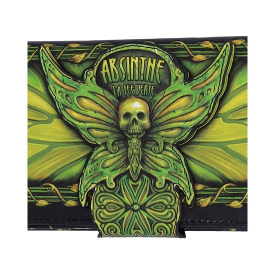 Absinthe - La Fee Verte Embossed Purse 18.5cm