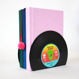 Vinyl Bookends